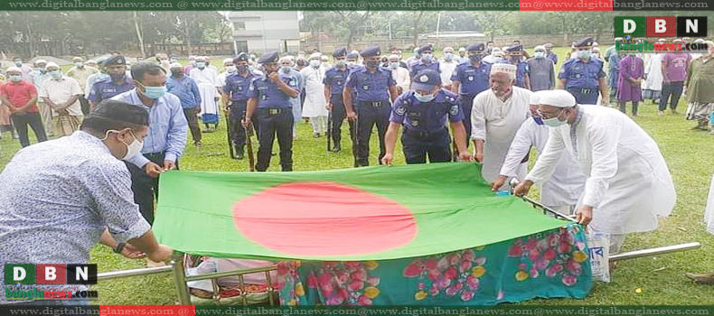 রাণীশংকৈলে বীর মুক্তিযোদ্ধার রাষ্ট্রীয় মর্যাদায় দাফন সম্পন্ন