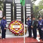 জেলা পুলিশের স্থানীয় শহীদ দিবসে শ্রদ্ধাঞ্জলি