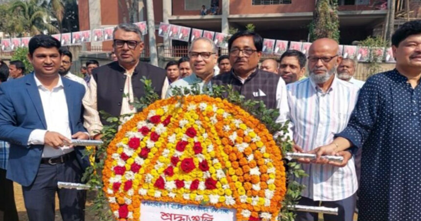 নানান আয়োজনে ঐতিহাসিক ৭ মার্চ মৌলভীবাজারে পালিত