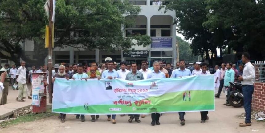 ঠাকুরগাঁওয়ে ভূমি সেবা সপ্তাহ ২০২৩ খ্রিঃ শুরু