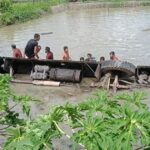 ঝালকাঠিতে যাত্রীবাহী বাস নিয়ন্ত্রণ হারিয়ে পুকুরে পড়ে ১৪ জন নিহত