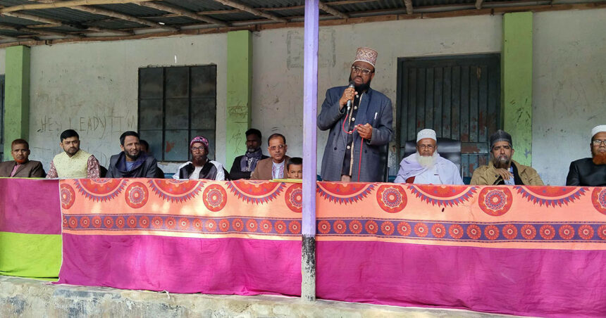 শেরপুরে শুভগাছা দাখিল মাদ্রাসায় বিদায় অনুষ্ঠান