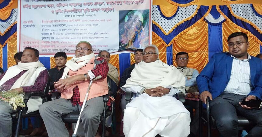 ফুলবাড়ীতে চারদিন ব্যাপী মহানামযজ্ঞ ও লীলা কীর্ত্তণ চলছে