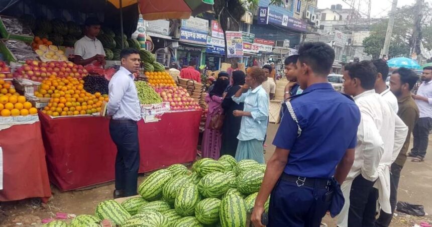 ভোক্তা অধিদপ্তরের অভিযানে জরিমানা