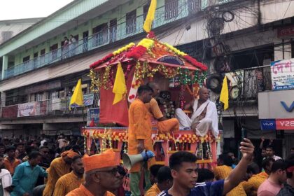 শ্রীমঙ্গলে সনাতন ধর্মাবলম্বীদের রথযাত্রা উৎসব পালিত