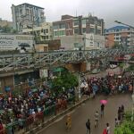 কোটা পুনর্বহালের প্রতিবাদে গণপদযাত্রা শুরু, নীলক্ষেত-শাহবাগ রাস্তা বন্ধ