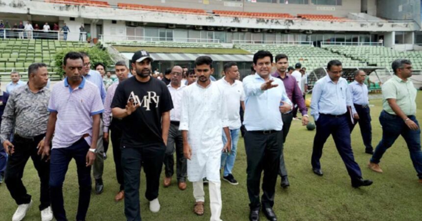 তামিমকে সঙ্গে নিয়ে বিসিবি ঘুরে দেখলেন ক্রীড়া উপদেষ্টা