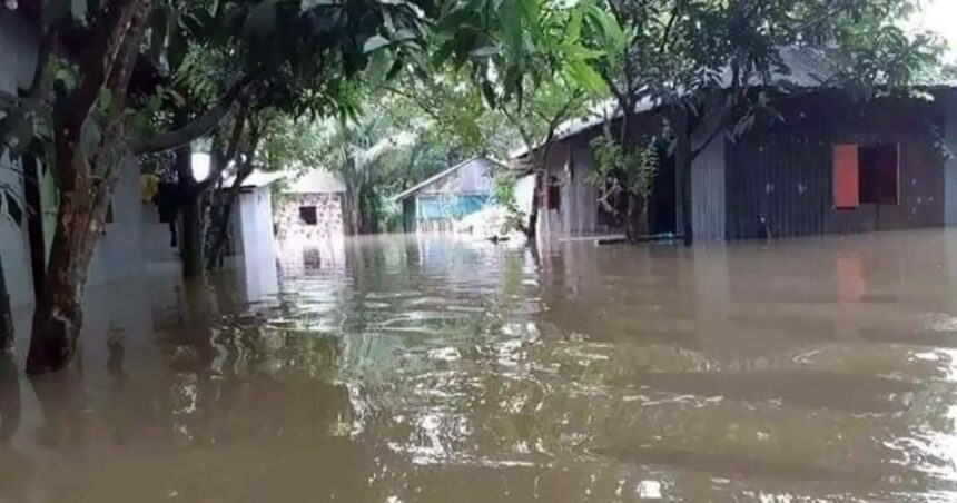 মৌলভীবাজারে বন্যার সার্বিক পরিস্থিতির উন্নতি, প্রায় ৩ লাখ মানুষ ক্ষতিগ্রস্ত