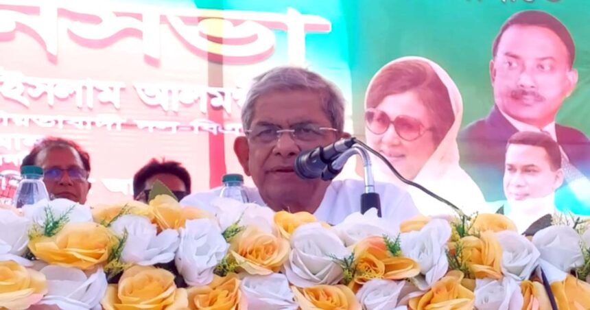 প্রধান উপদেষ্টার বক্তব্যে আশাহত বিএনপির মহাসচিব মির্জা ফখরুল