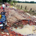 বন্যার পানি নামলেও ভেসে উঠছে ক্ষয়ক্ষতির দৃশ্য