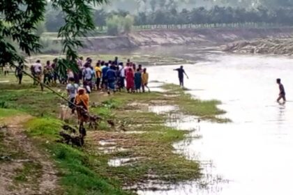 রাণীশংকৈলে কুলিক নদী থেকে মহিলার ভাসমান মরদেহ উদ্ধার