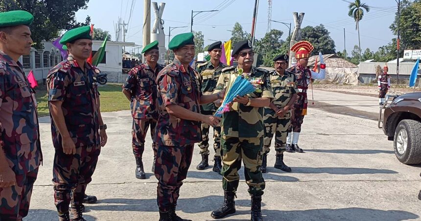 কুড়িগ্রামে বিজবি-বিএসএফ সেক্টর কমান্ডার পর্যায়ে সমন্বয় সভা অনুষ্ঠিত